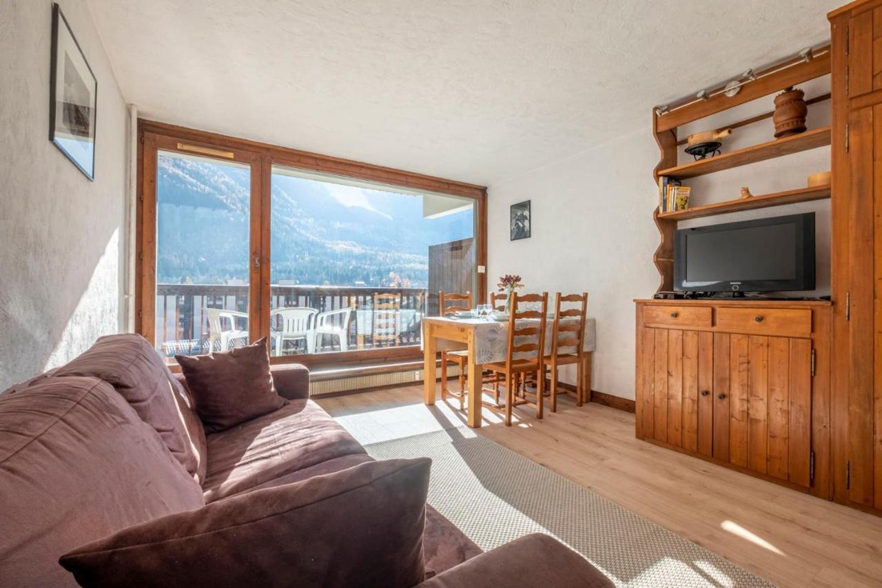 Nice Studio With Balcony In Chamonix Exteriör bild